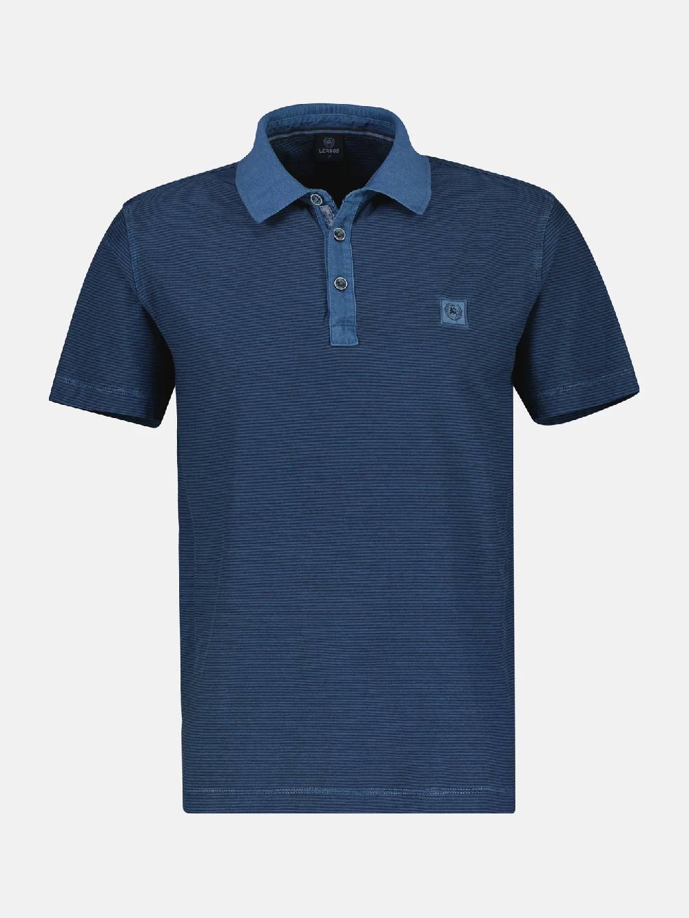 Lerros 2423211 GESTREEPT POLOSHIRT (448 STORM BLUE) Bis zu 50% Rabatt