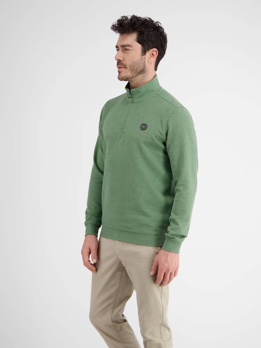 Lerros 23D4402 GESTRUCTUREERDE SWEATBROEK (612 SAGE GREEN) Bis zu 60% Rabatt