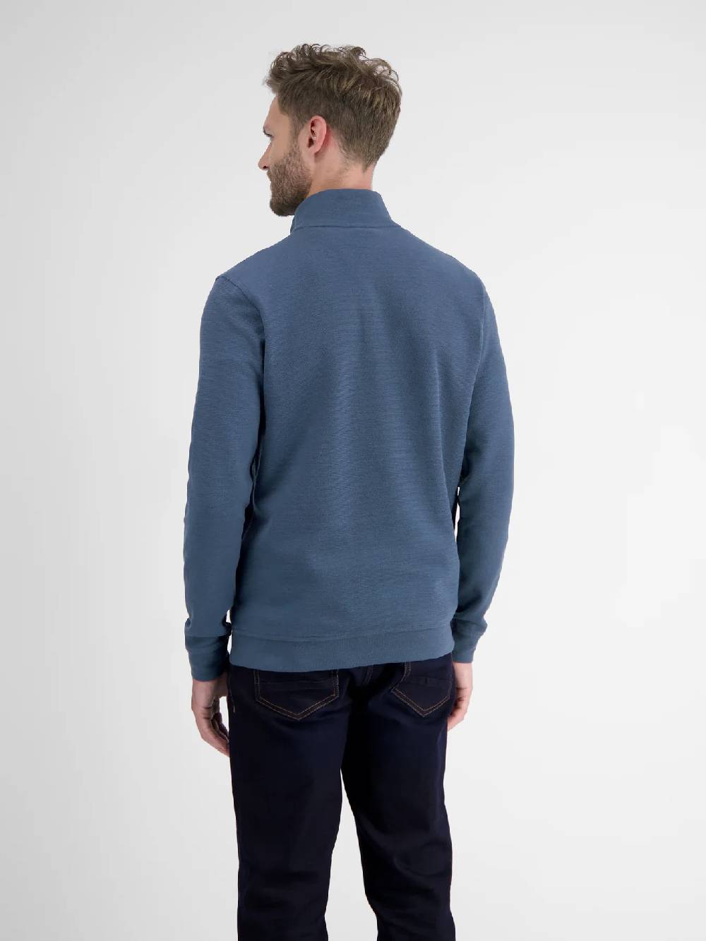 Lerros 23D4402 GESTRUCTUREERDE SWEATBROEK (448 STORM BLUE) Nur für heute