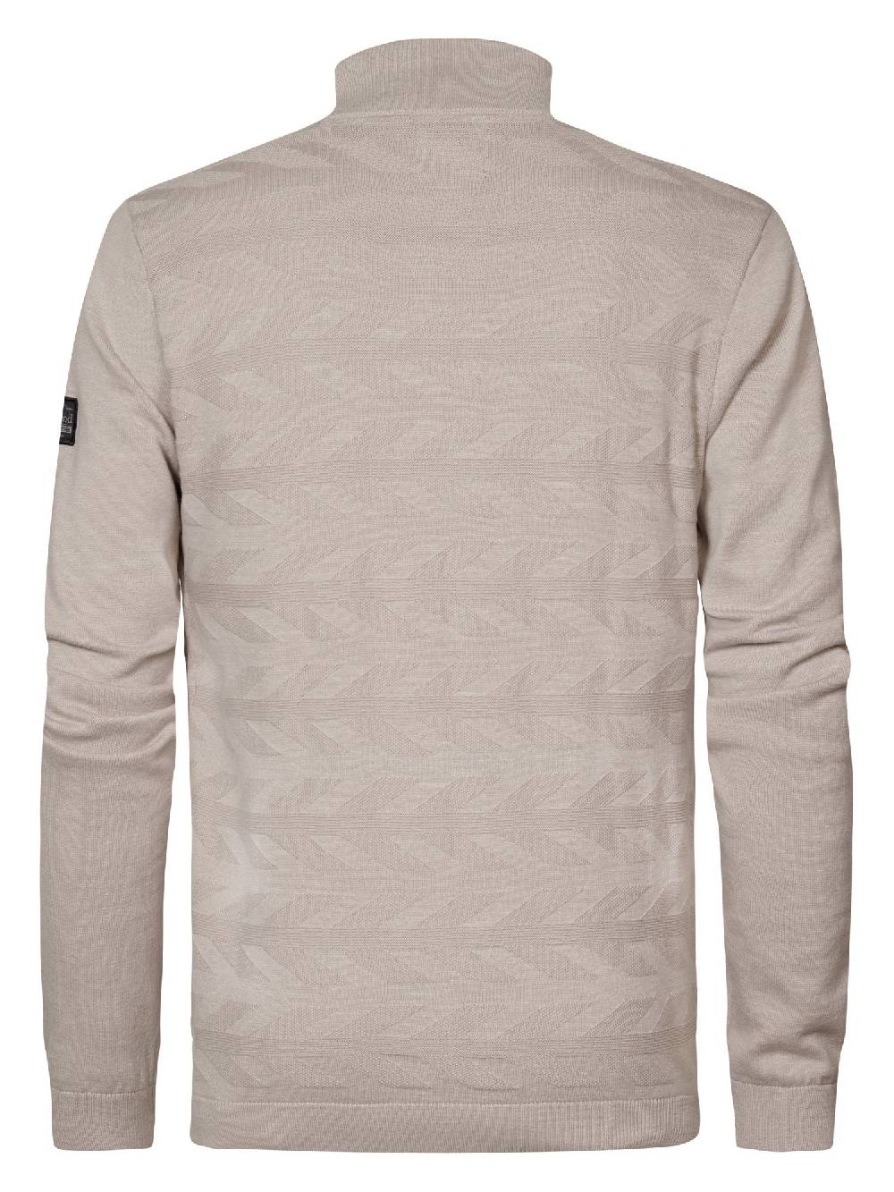 Petrol M-1040-KWC212 MEN KNITWEAR COLLAR CARDIGUAN (Sand Dust 7128) Bis zu 55% Rabatt