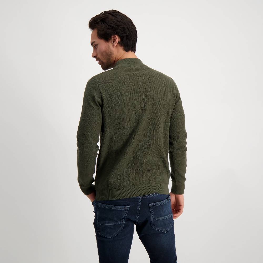 Cars Jeans TRUSSET Mockneck SW Army Riesige Rabatte