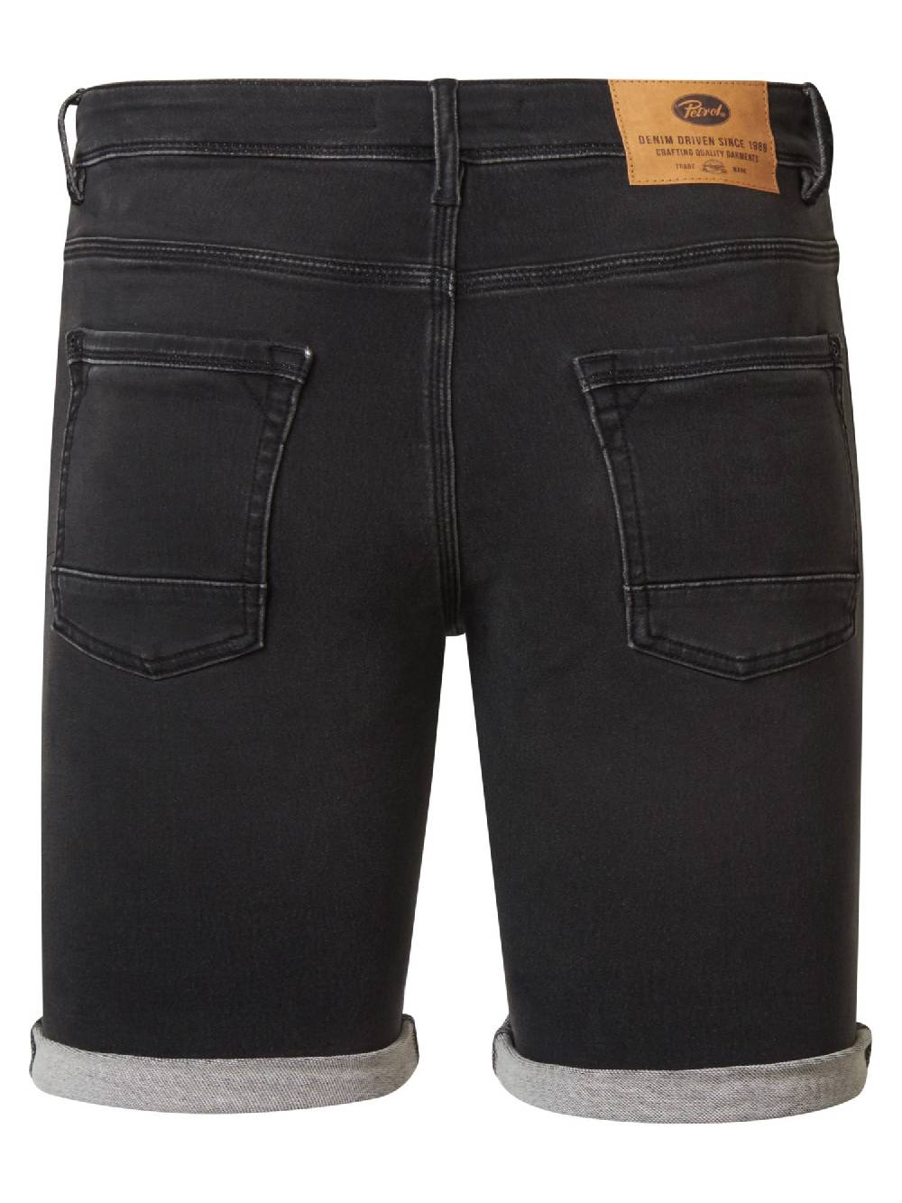 Petrol JACKSON JOGG-Denim Short Slim Fit M-1040-SHO001 (black stone 9705) Outlet