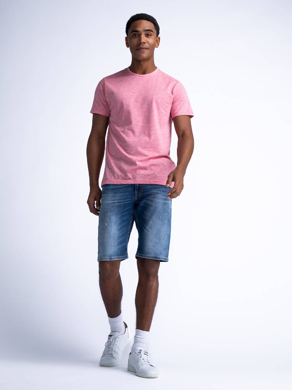 Petrol BLIZZARD DENIM SHORT RELAXED FIT M-1040-SHO003 (medium stone 5755) Fabrikverkauf