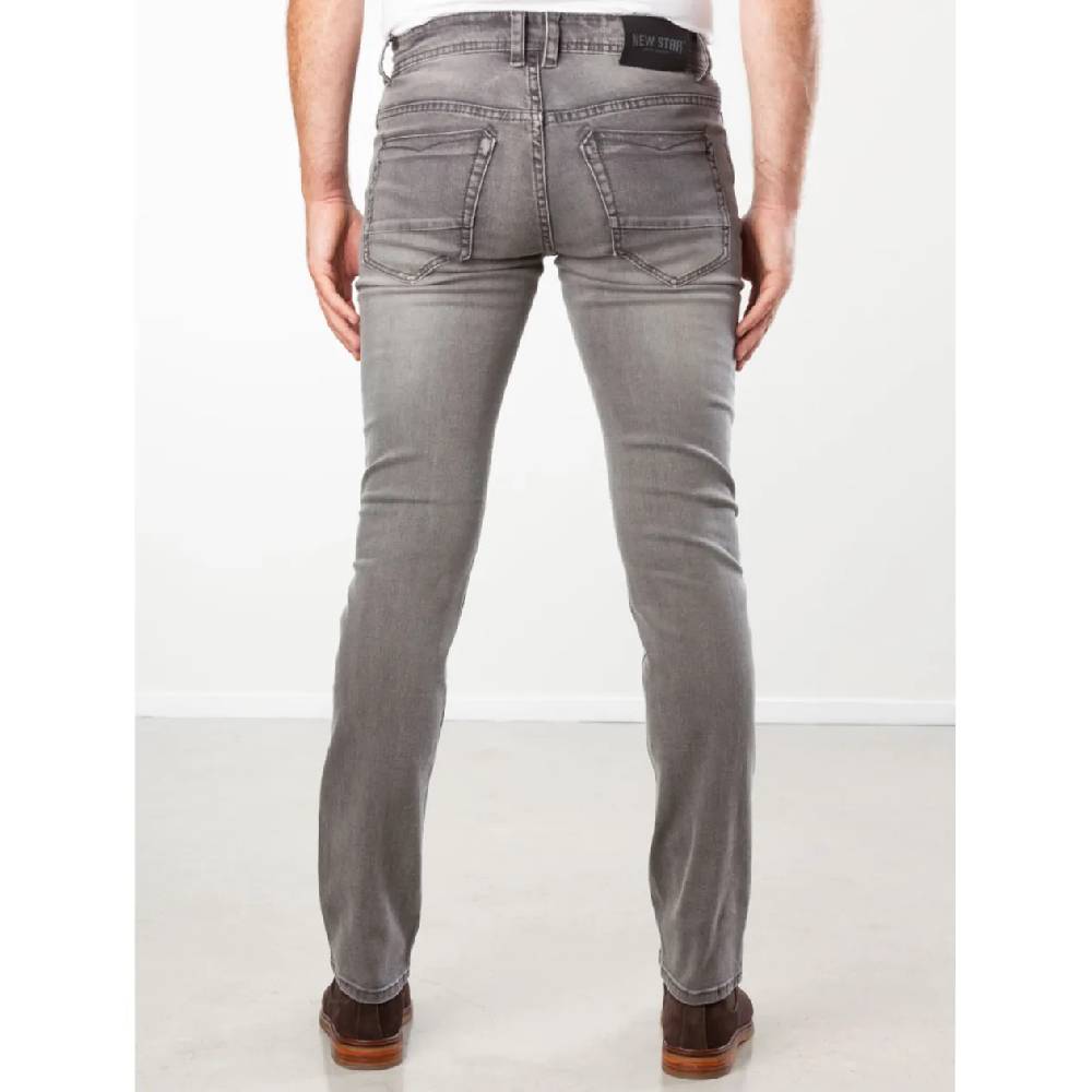 New Star JV-SLIM Stretch Denim Slimfit - (GREY DENIM) Rabatt