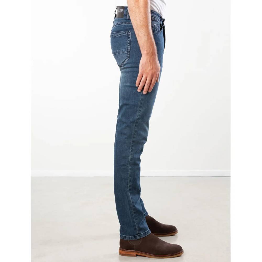New Star JV-SLIM Stretch Denim Slimfit - (STONE USED) Online Shopping