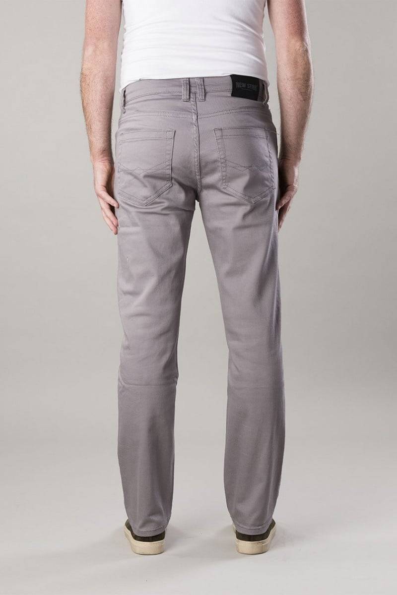 New Star JACKSONVILLE Stretch Twill Regular - (GREY) Preisnachlass