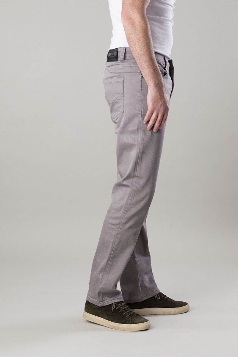 New Star JACKSONVILLE Stretch Twill Regular - (GREY) Preisnachlass