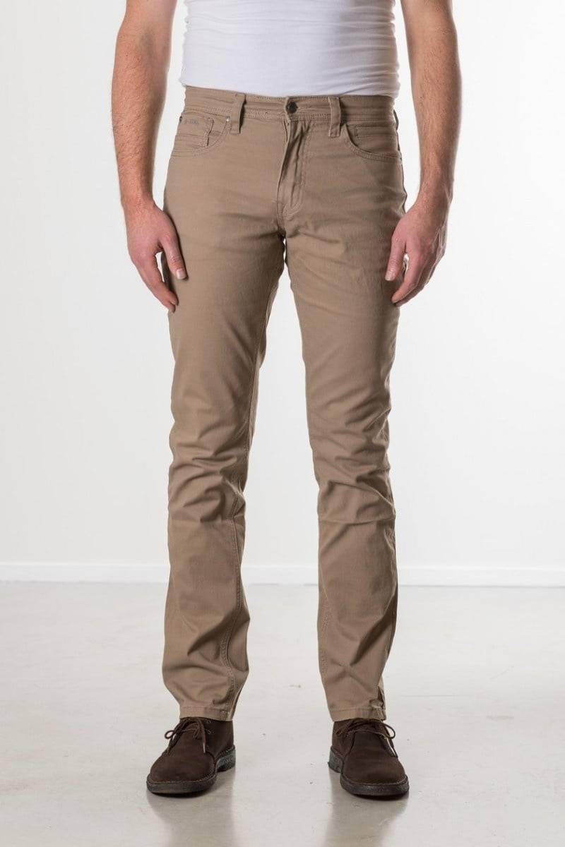 New Star JV-SLIM twill stretch (DARK SAND) Saisonschlussverkauf