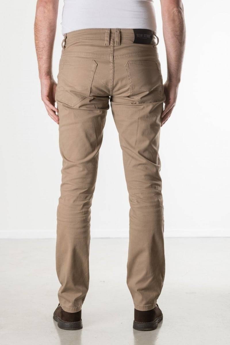 New Star JV-SLIM twill stretch (DARK SAND) Saisonschlussverkauf