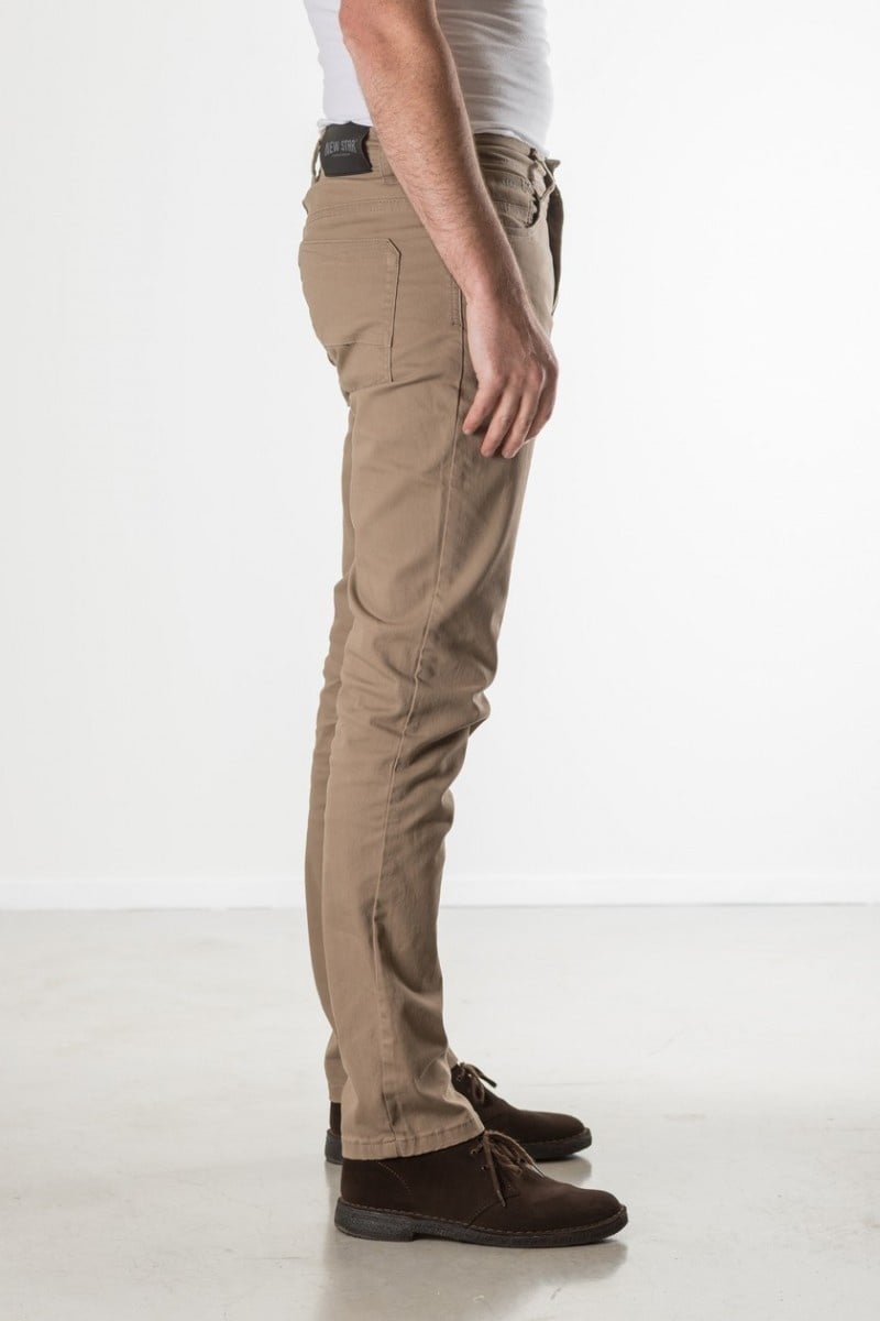 New Star JV-SLIM twill stretch (DARK SAND) Saisonschlussverkauf