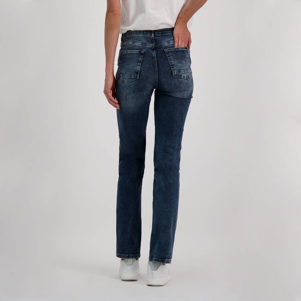Cars Jeans JOYCE Slim Den.Blue Black Valentinstagsangebot