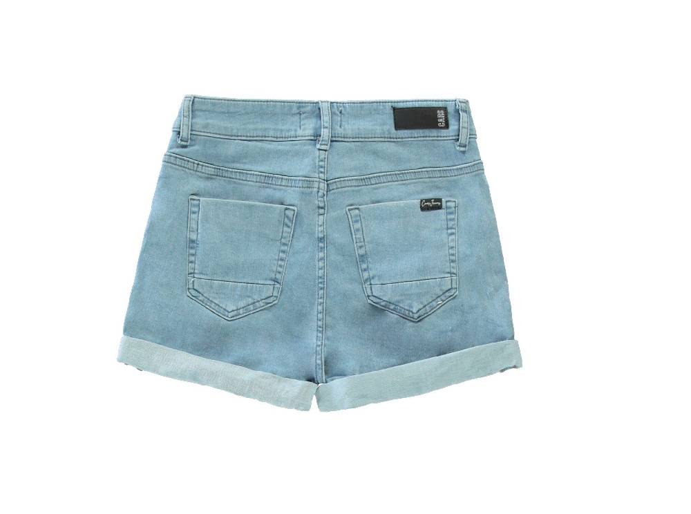 Cars Jeans DOALY Short Den.Bleached Used Online Outlet