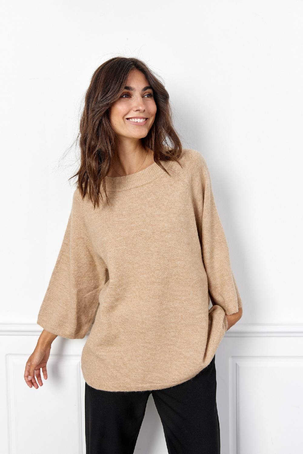 Soya Concept SC-NESSIE 40 PULLOVER (98205 SAND MELANGE) Riesige Ersparnisse