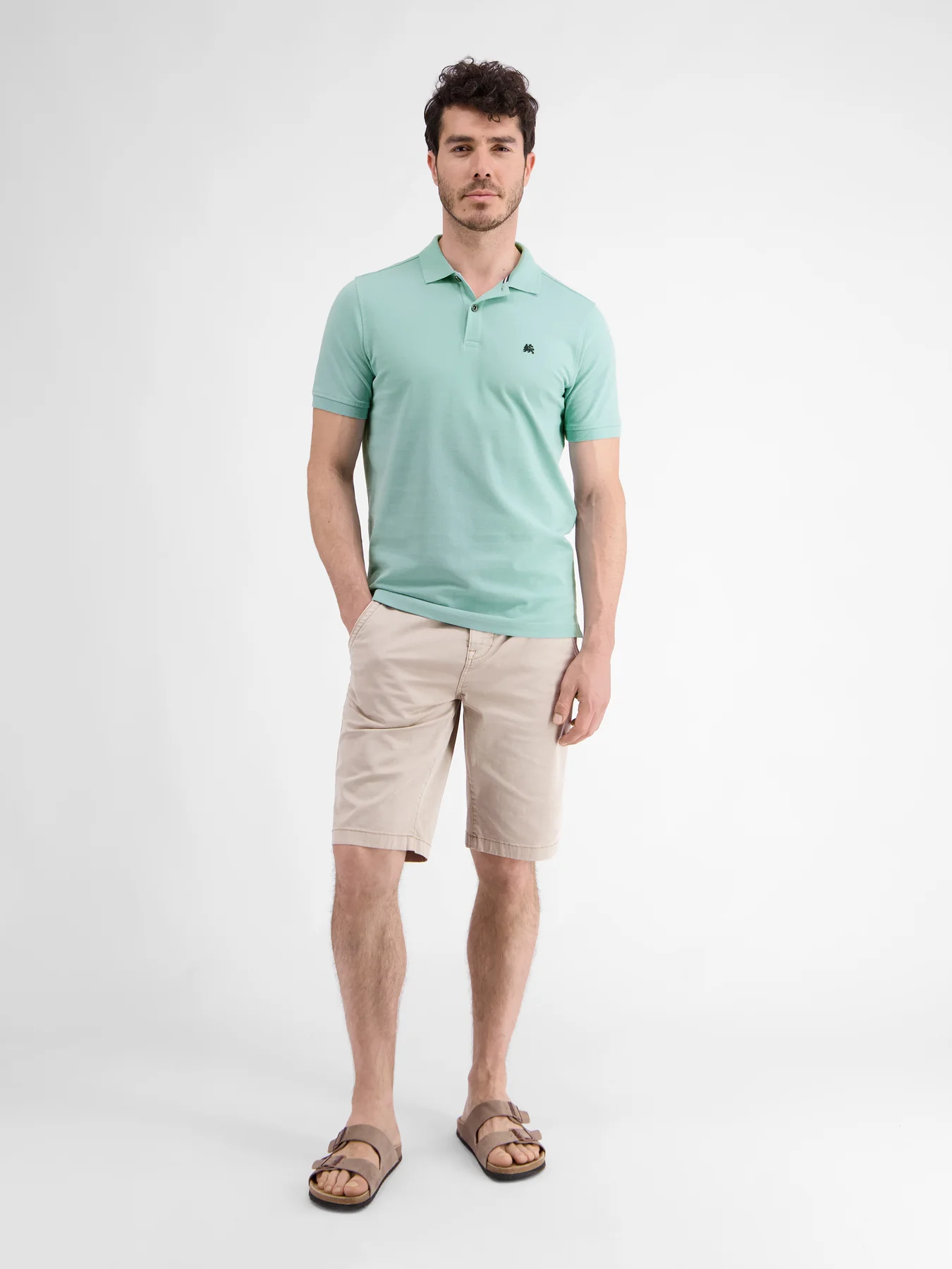 Lerros 2423200 BASIS POLOSHIRT (622 COASTAL SEA BLUE) 50% Rabatt mit kostenlosem Versand