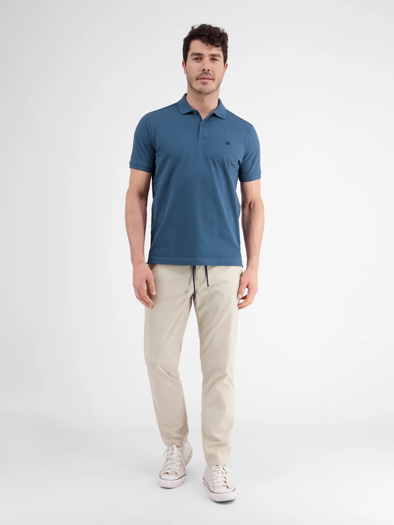 Lerros 2423200 BASIS POLOSHIRT (448 STORM BLUE) Clearance-Verkauf