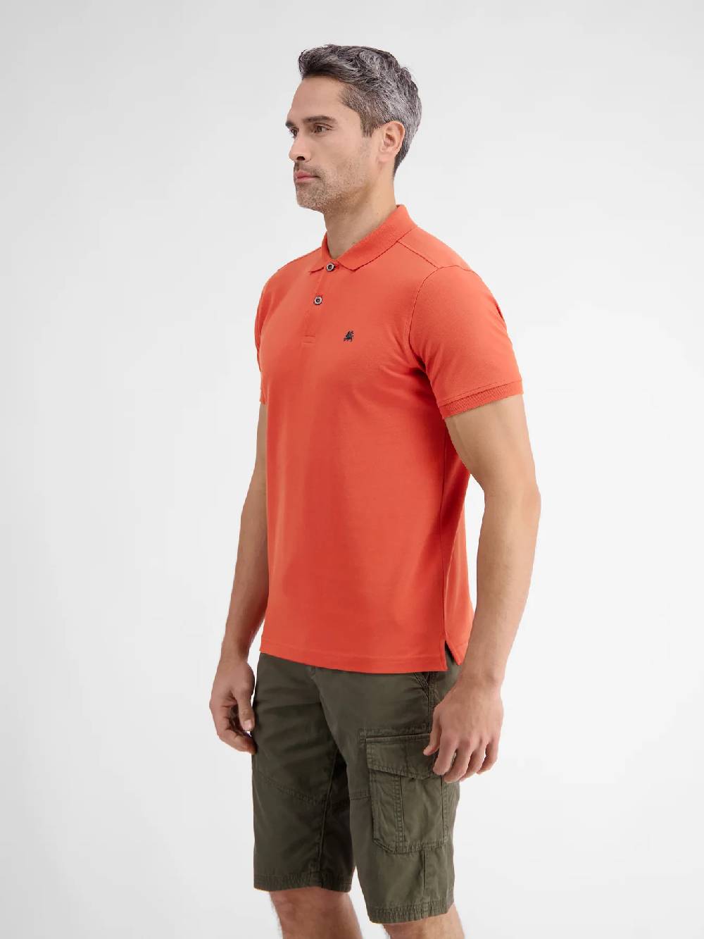 Lerros 2423200 BASIS POLOSHIRT (327 DEEP CORAL RED) Kostenloser Versand international