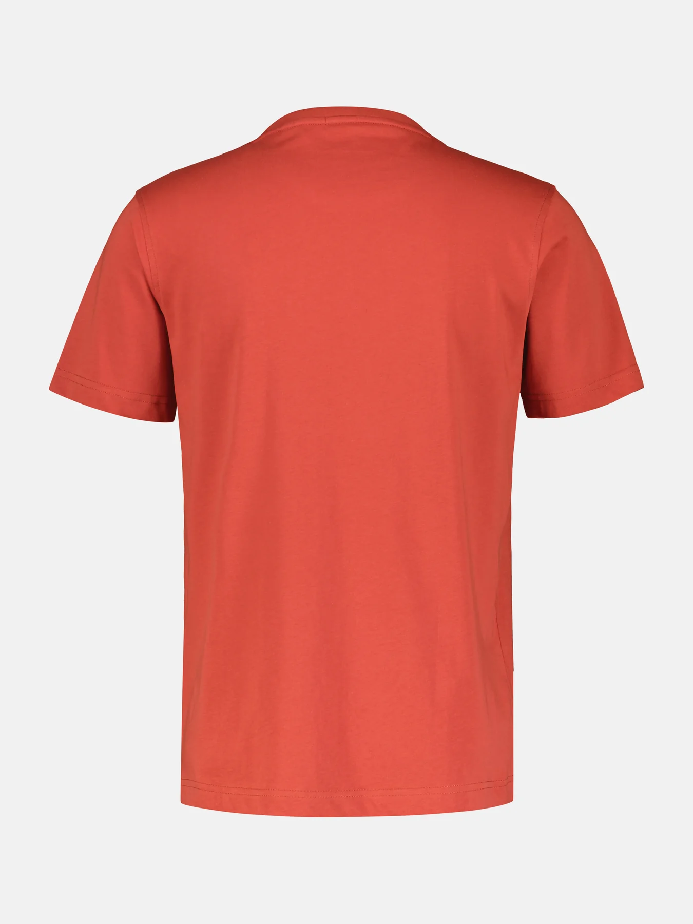 Lerros 2423000 EFFEN BASIC T-SHIRT LOGOSTEEK (327 DEEP CORAL RED) 2025