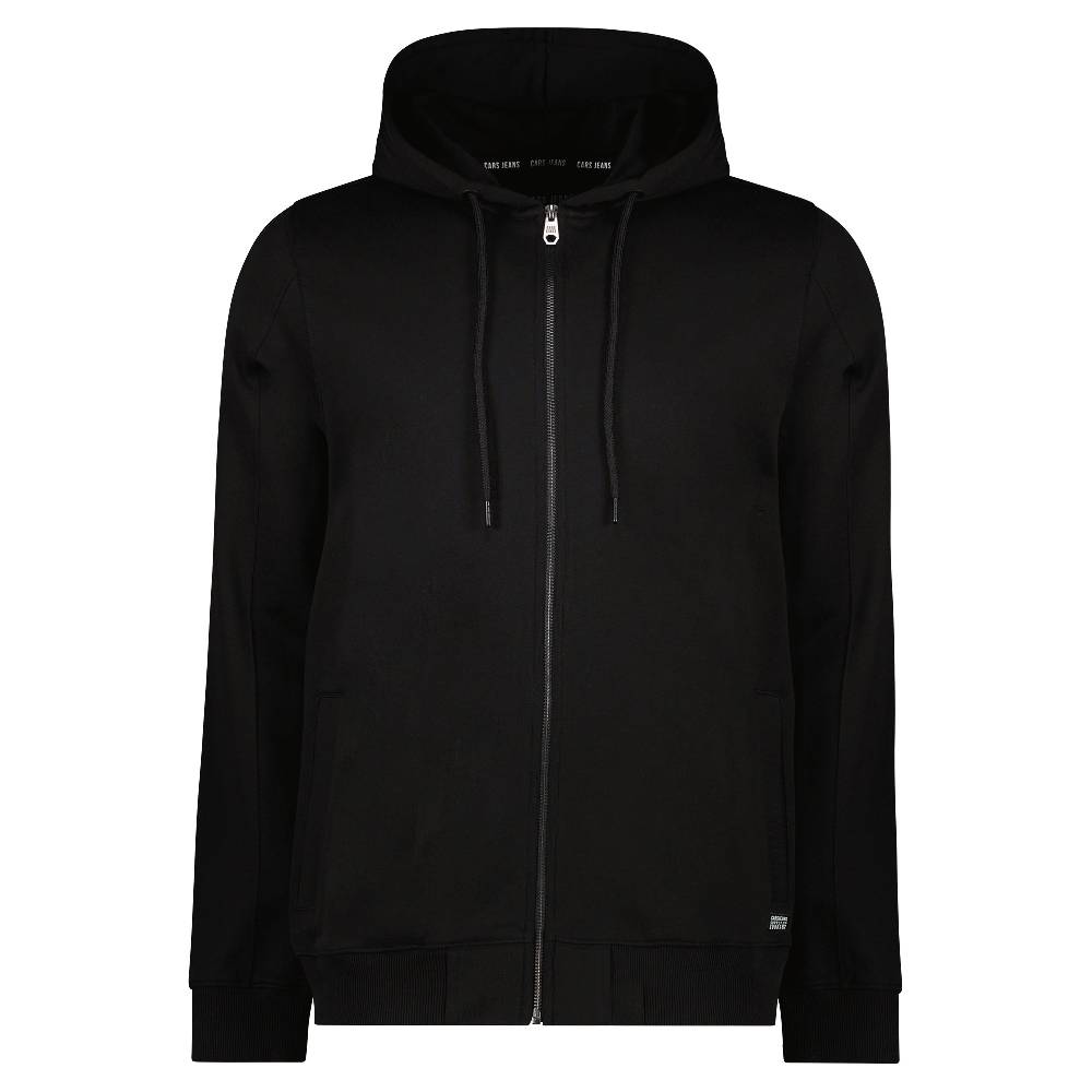 Cars Jeans HANWELL HOOD SW Black Schlussverkauf