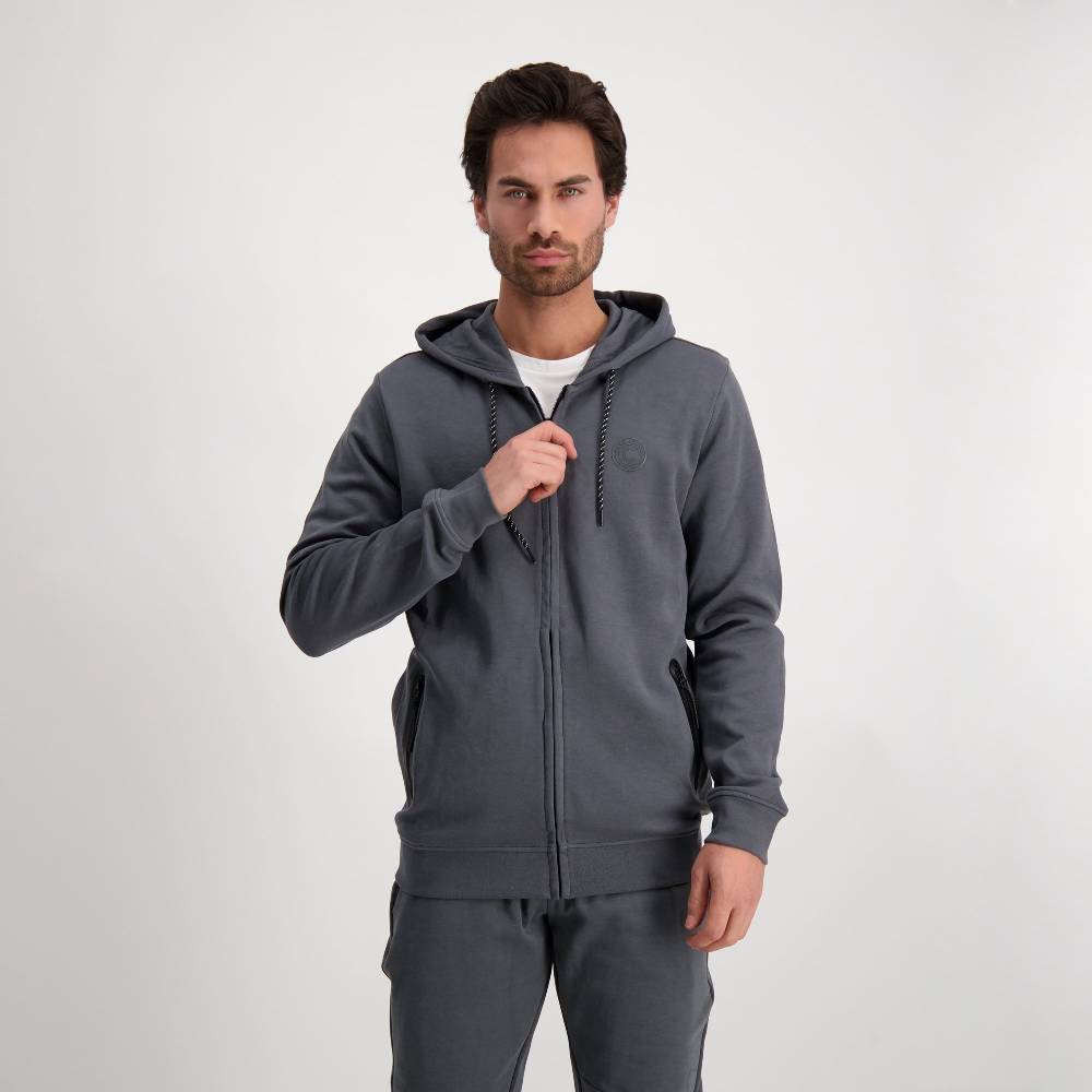 Cars Jeans ISCAR HOOD SW Mid Grey Blitzverkäufe