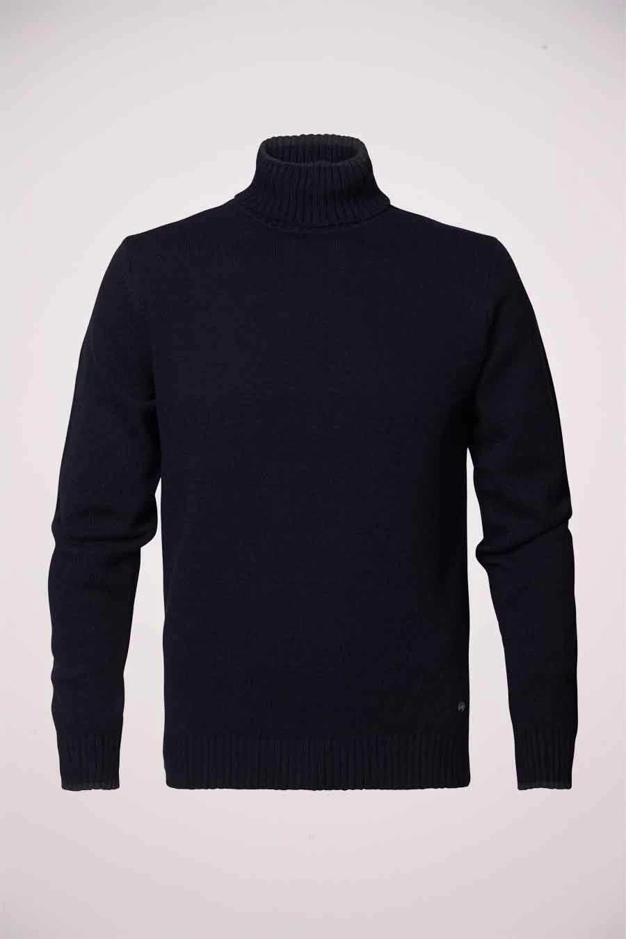 Petrol M-3000-KWC222 Turtleneck Pullover (5091 Dark Navy) Räumungsverkauf