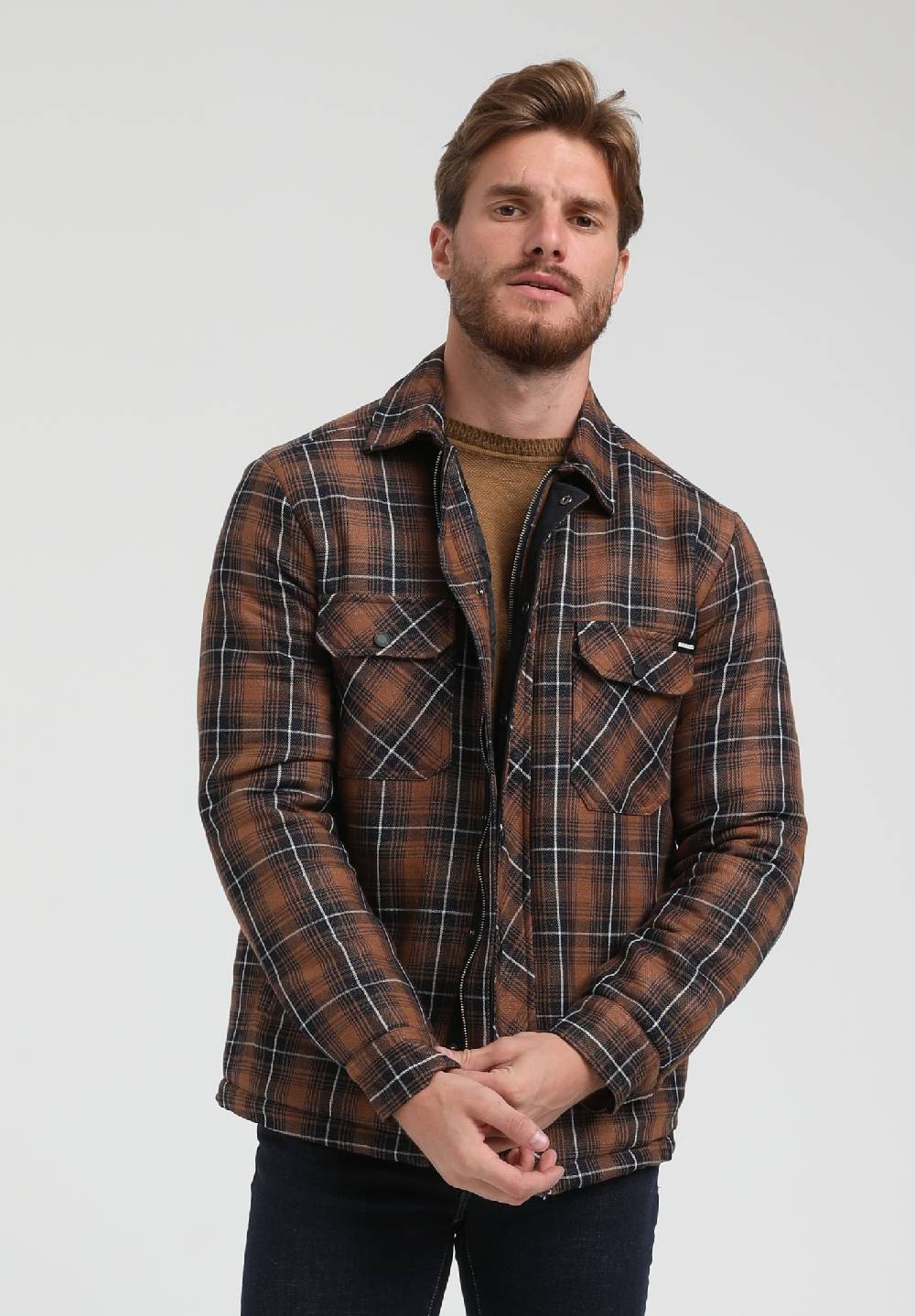 Gabbiano Overshirt 423516 Camel Tägliche Deals