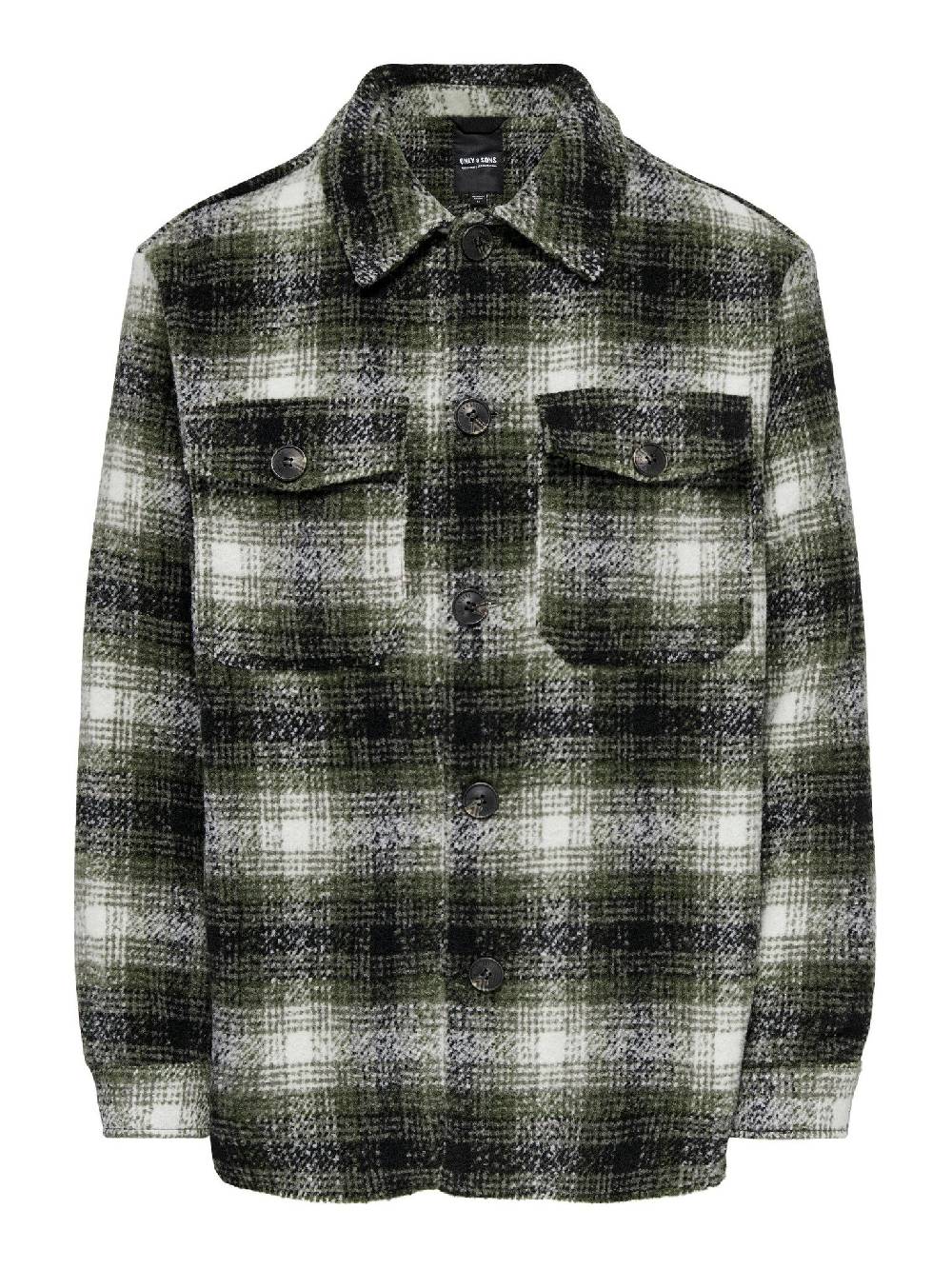 Only & Sons ONSCANE Check Jacket OTW (187719 Peat) Sonderangebote