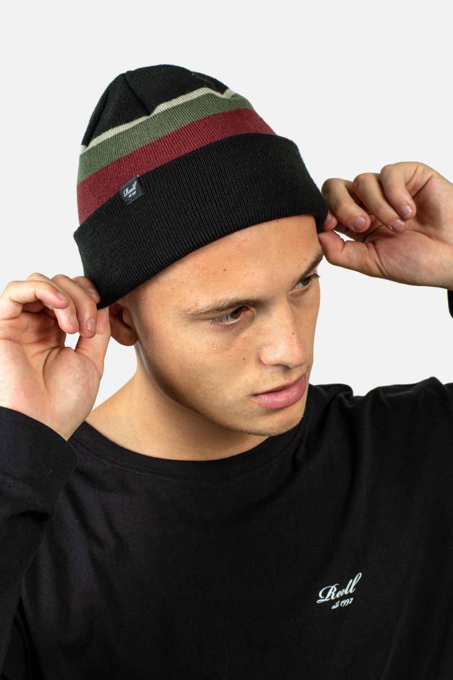 Reell Striped Beanie Tiefpreis
