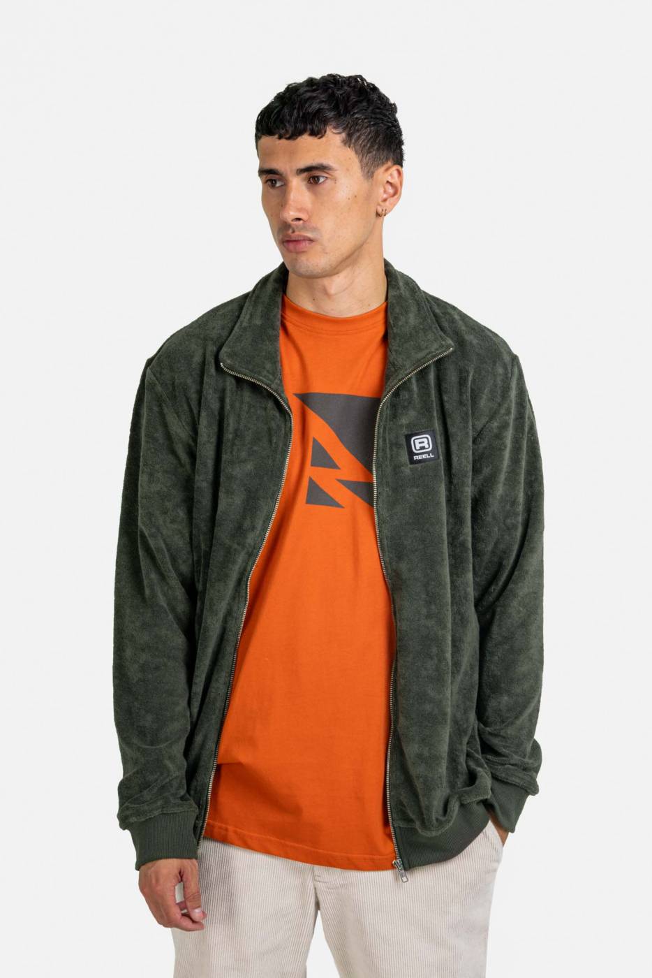Reell Smooth Zip Sweatshirt Letzter Tag