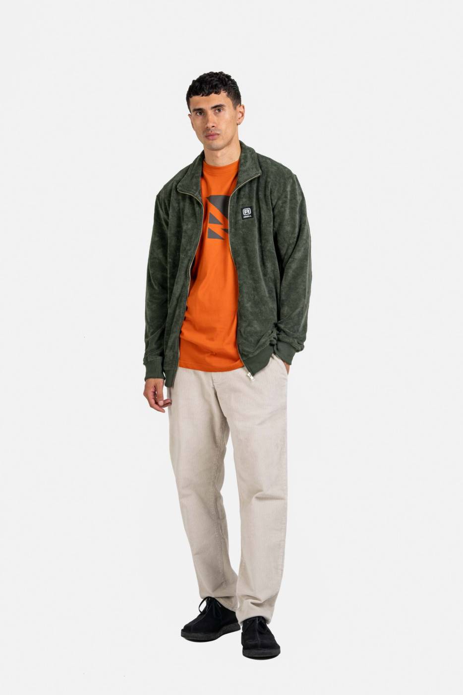 Reell Smooth Zip Sweatshirt Letzter Tag