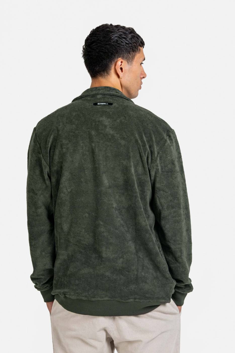 Reell Smooth Zip Sweatshirt Letzter Tag