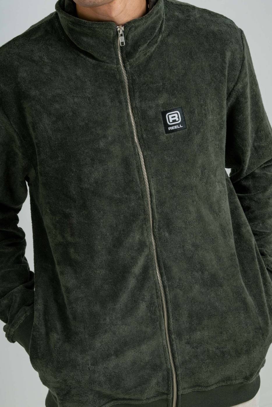Reell Smooth Zip Sweatshirt Letzter Tag