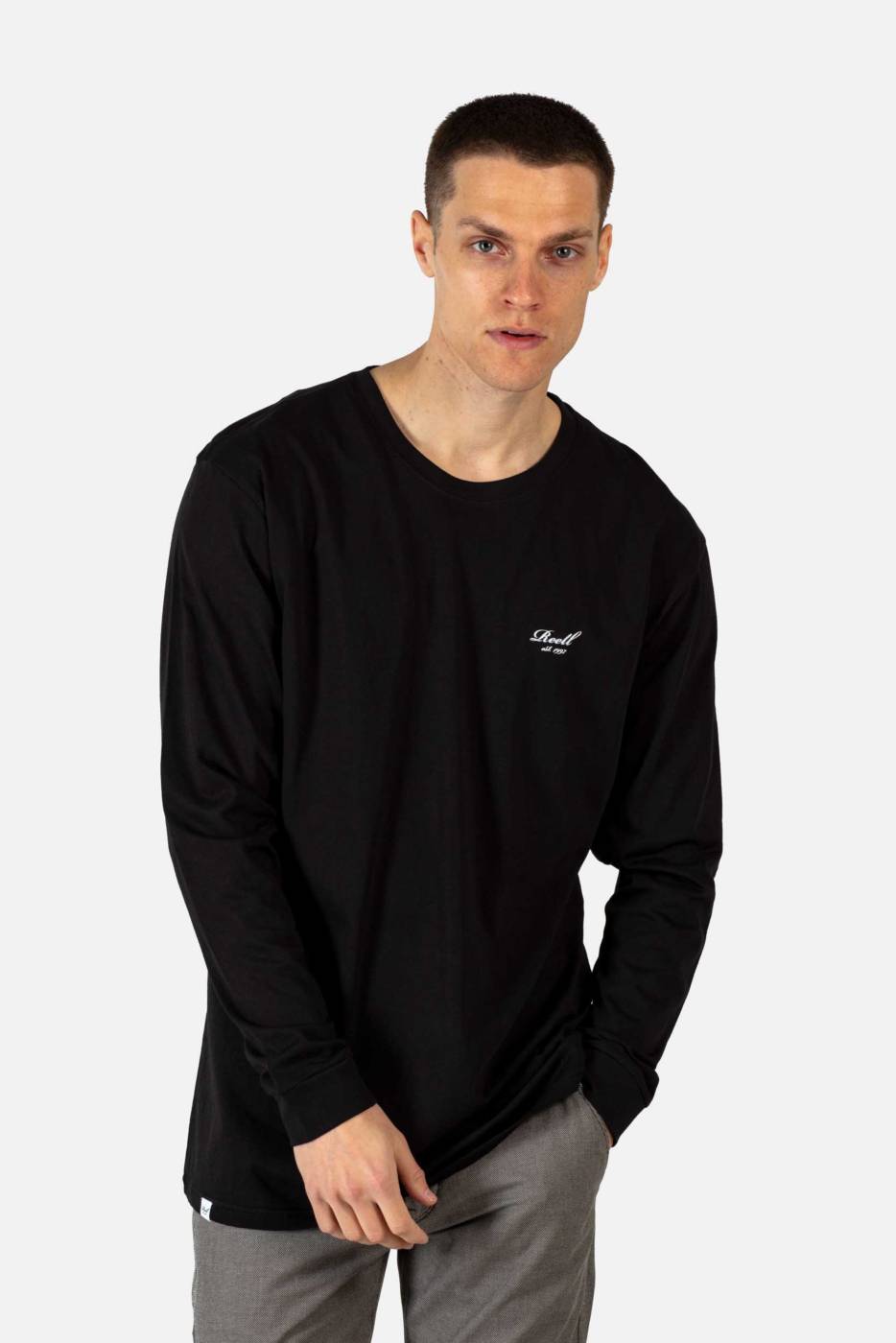 Reell Staple Logo Longsleeve Kostenloser Versand