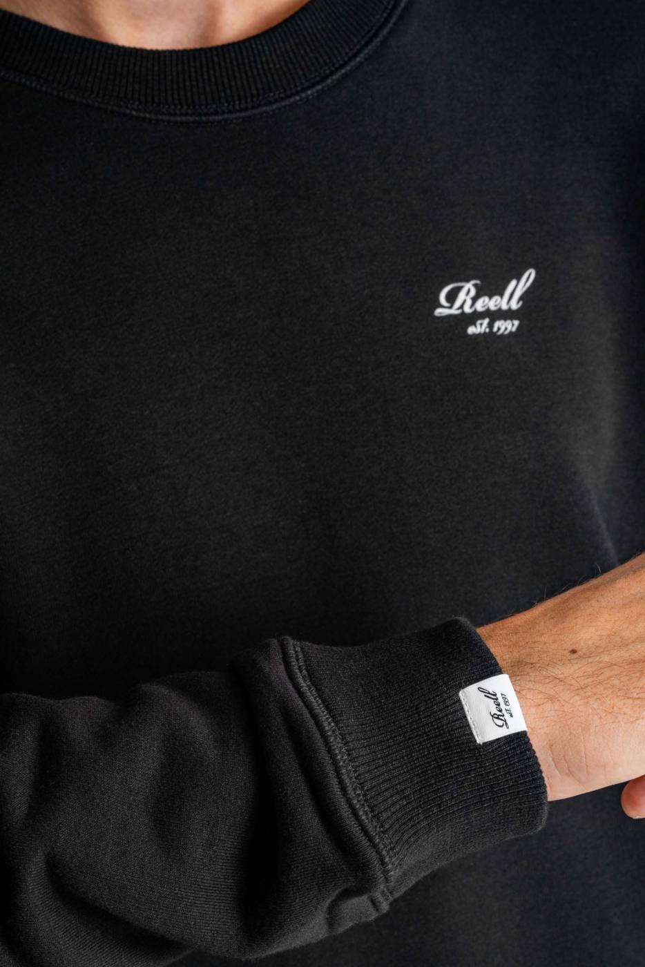 Reell Staple Terry Crewneck Begrenztes Angebot