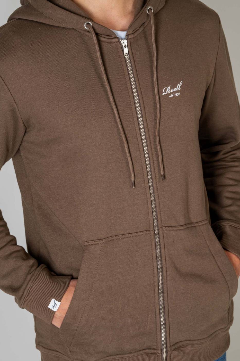 Reell Staple Terry Zip Hoodie Super Sparpreis