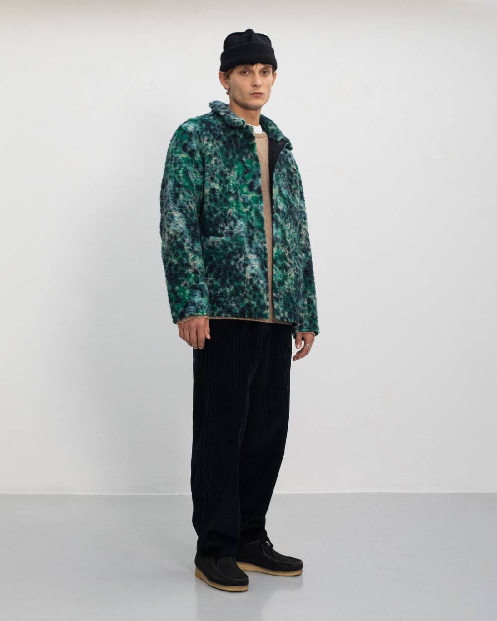 Rotholz Schwere Sherpa Jacke Bio Wollmischung - Multi Sonderangebote