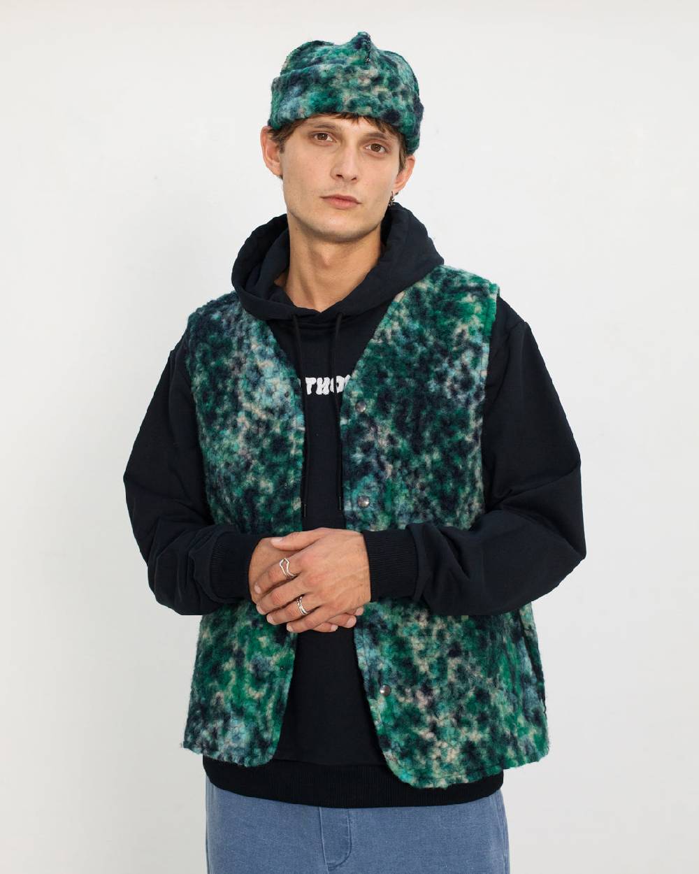 Rotholz Sherpa Weste Bio Wollmischung - Multi VIP-Rabatte