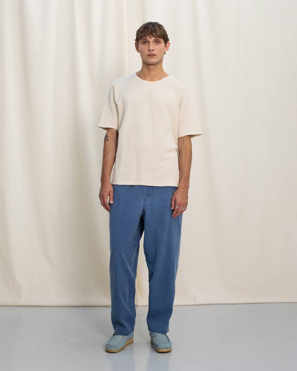 Rotholz Denim Hose Recycelte Baumwolle - Blau Begrenzte Freigabe