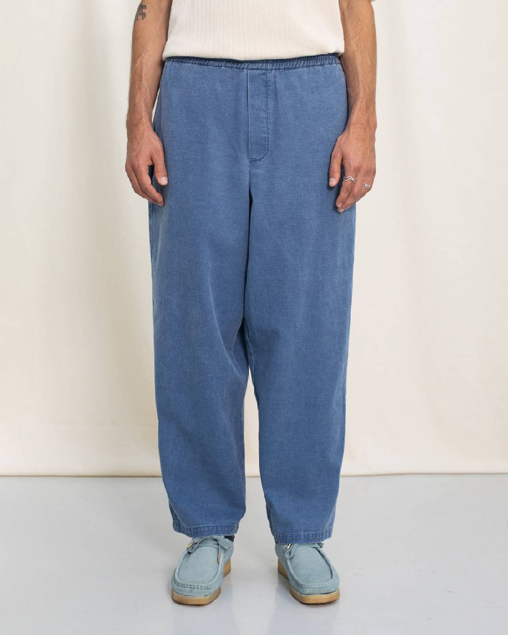 Rotholz Denim Hose Recycelte Baumwolle - Blau Begrenzte Freigabe