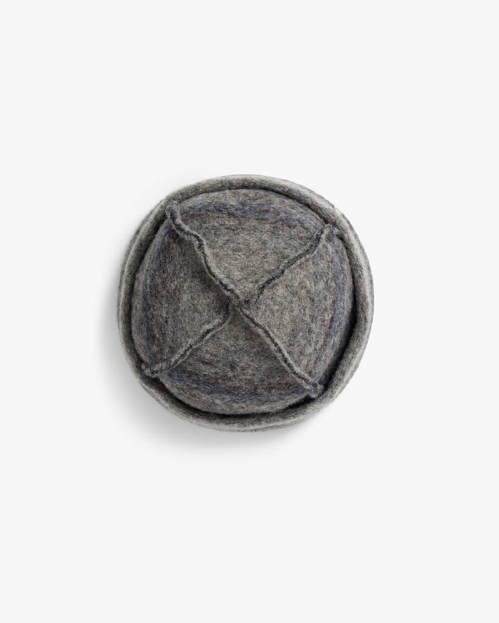 Rotholz Toque Bio Wollmischung - Grau Gestreift Letzter Tag