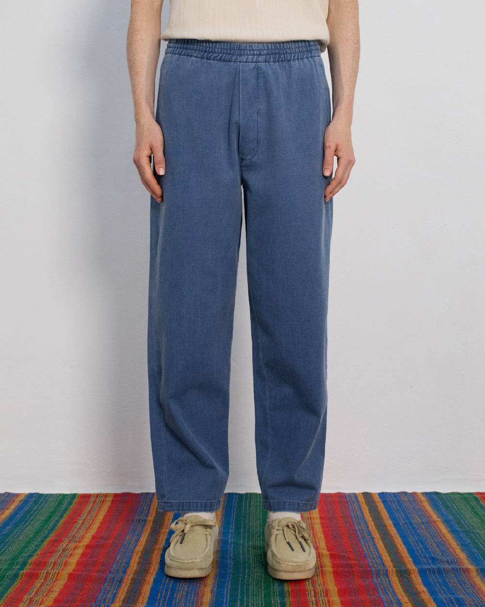 Rotholz Denim Hose Recycelte Baumwolle - Blau Speichern exportieren