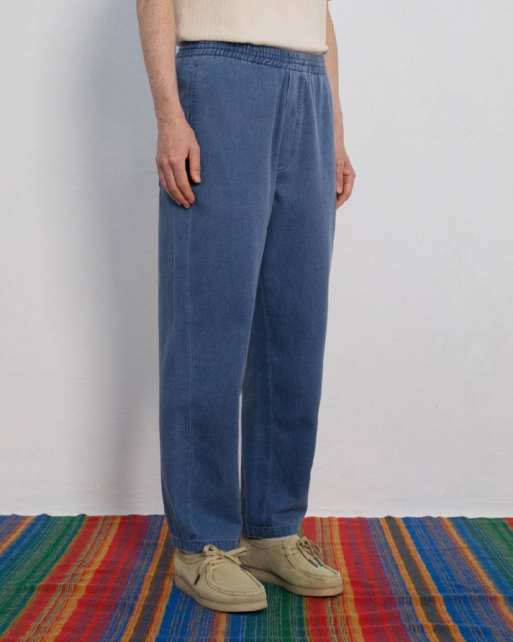 Rotholz Denim Hose Recycelte Baumwolle - Blau Speichern exportieren