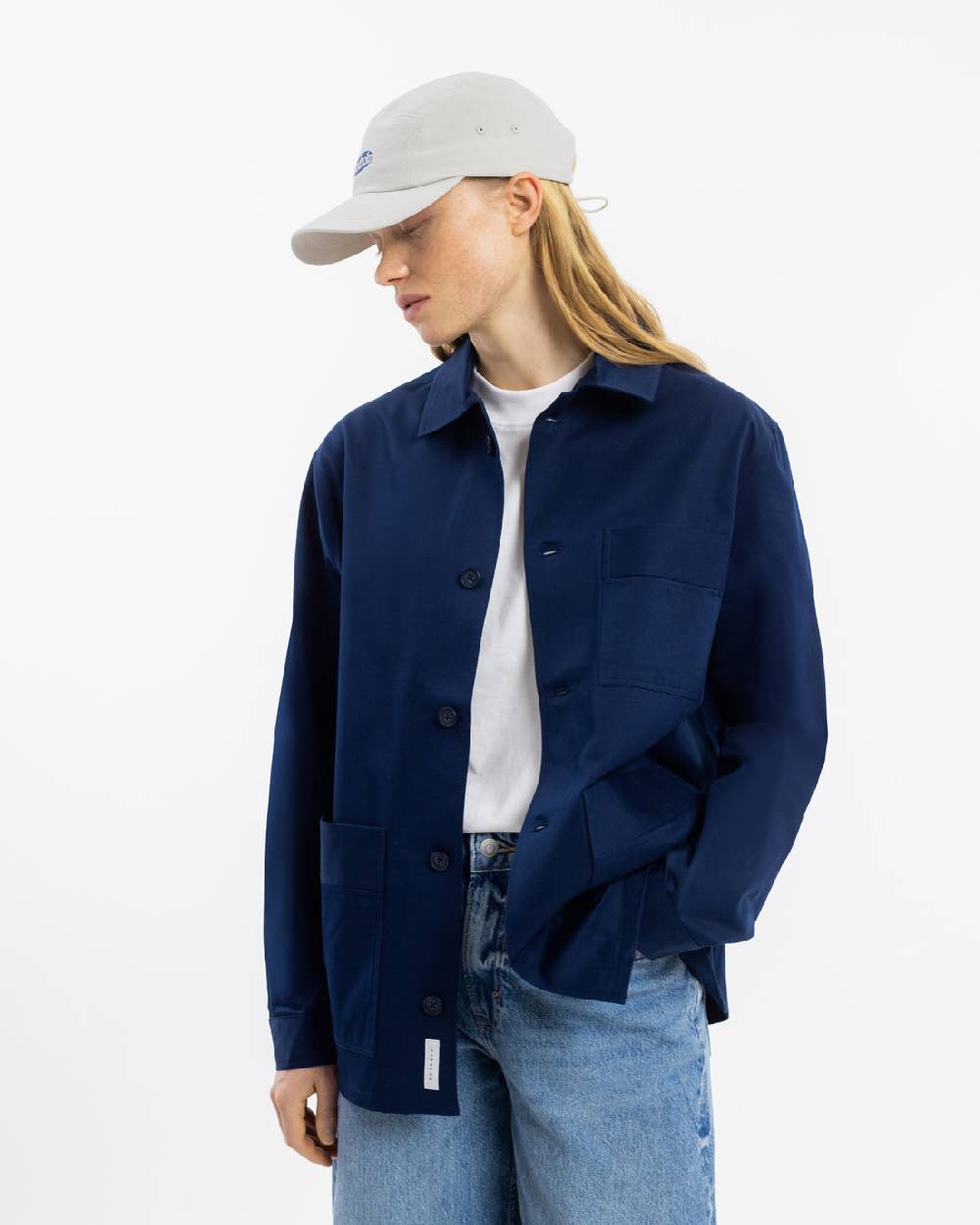 Rotholz Workwear Jacke Bio Twill - Blau Rabatt