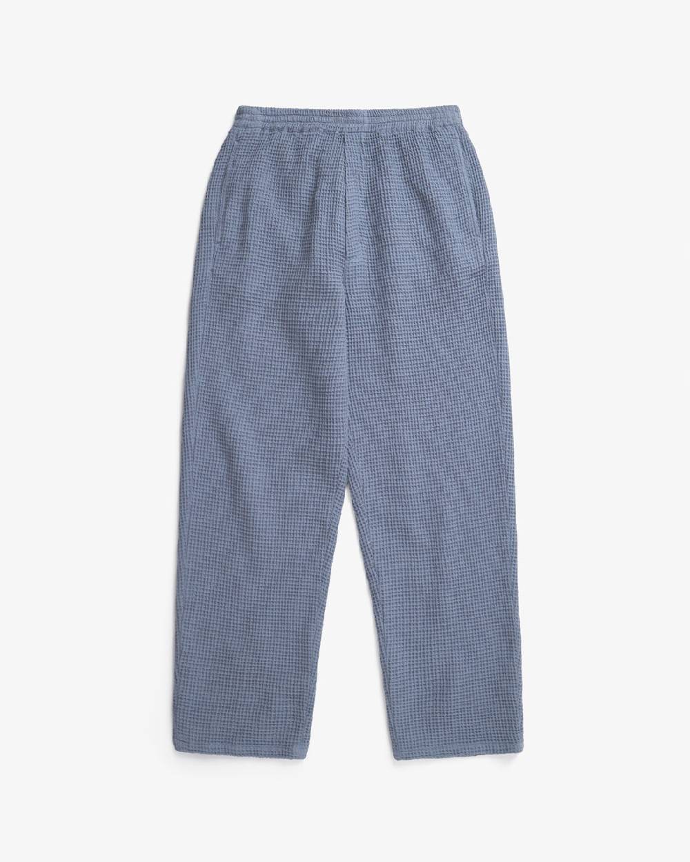 Rotholz Weite Hose Waffle Cotton - Hellblau Super Sparpreis