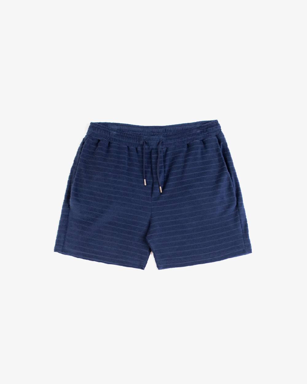 Rotholz Frottee Shorts aus Bio-Baumwolle Blau Letzte 3 Tage