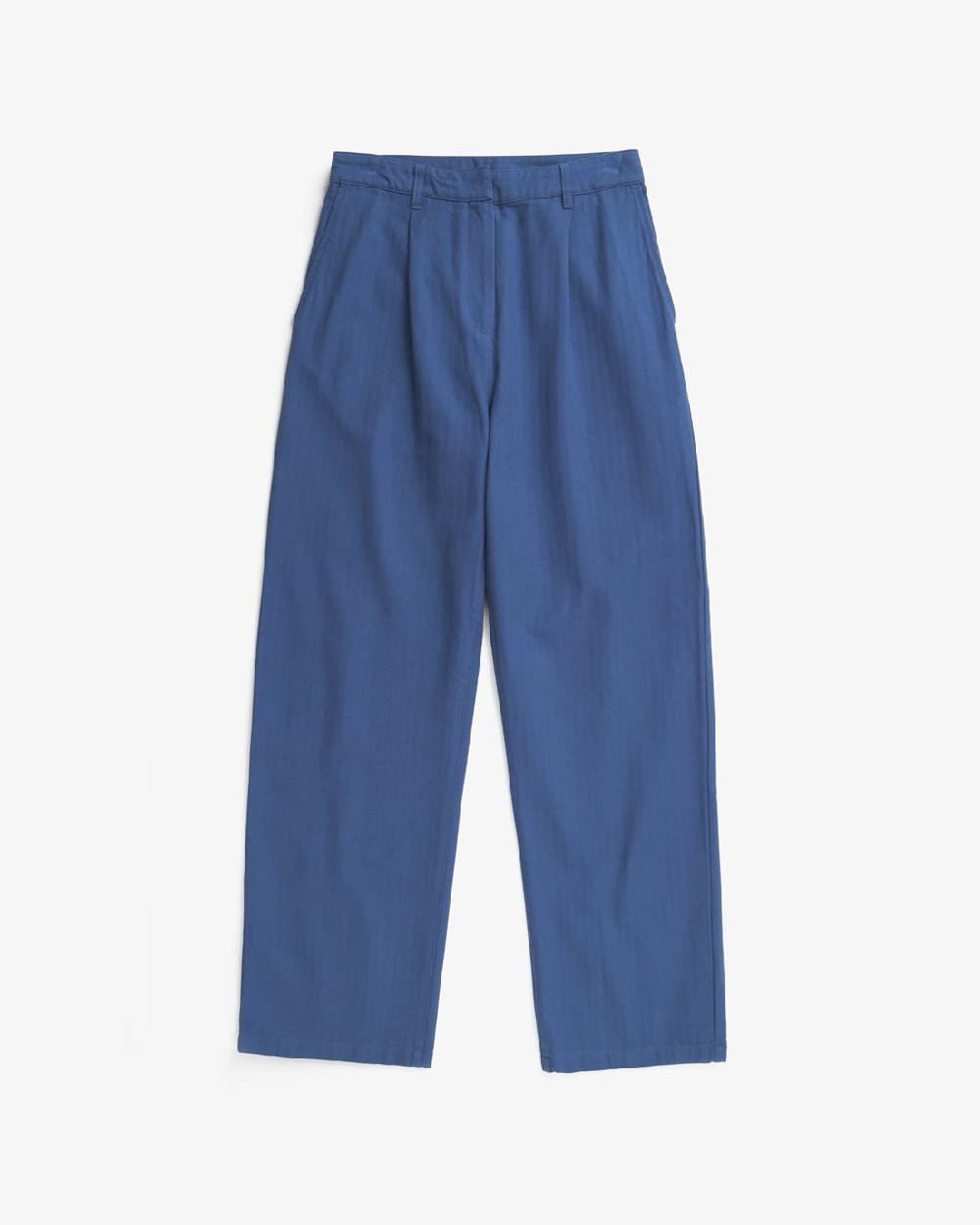Rotholz High Waist Hose Bio-Baumwolle - Blau Begrenzt auf 3 Tage