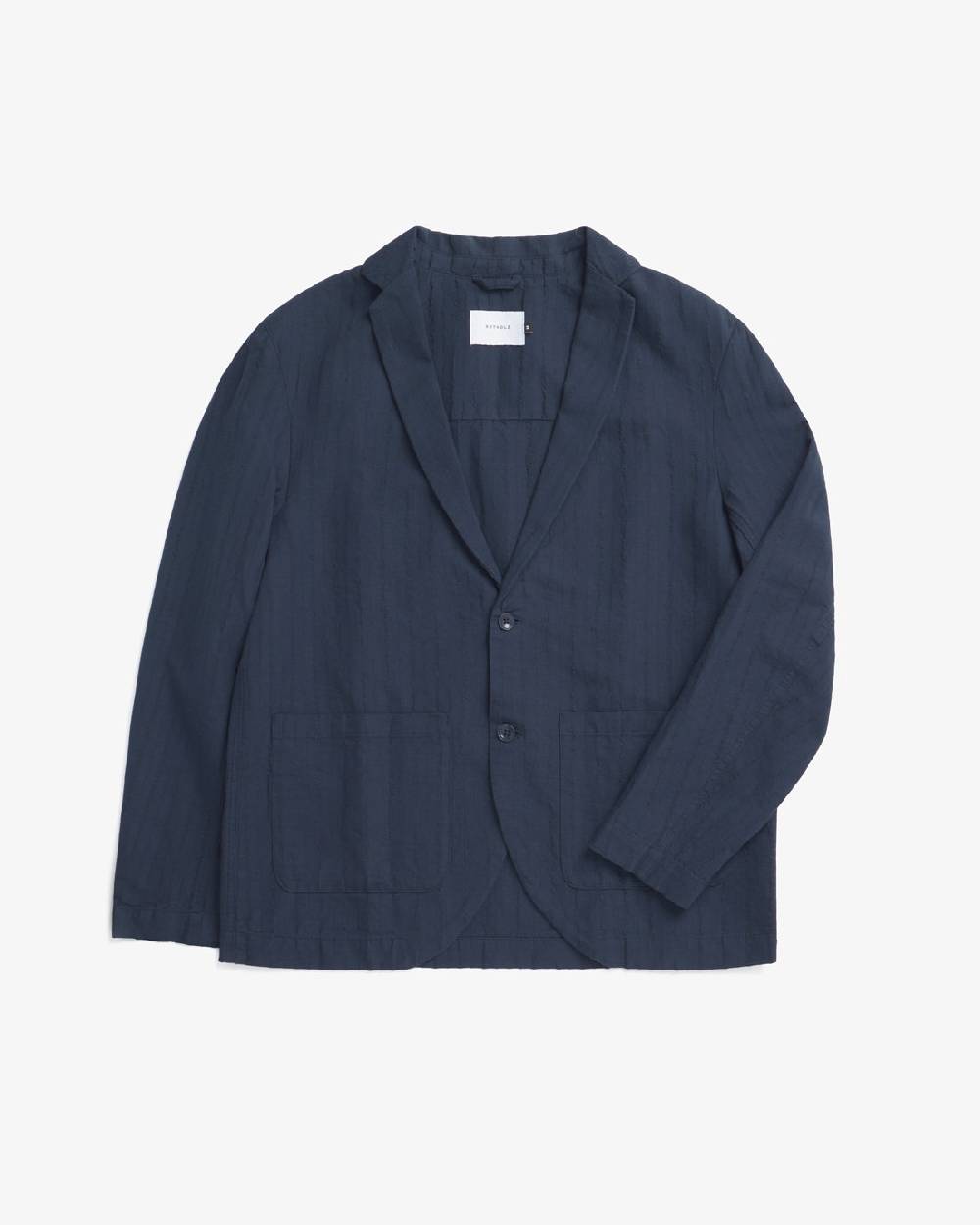 Rotholz Workwear Blazer Leinen Mix - Dunkelblau Meist gekauft