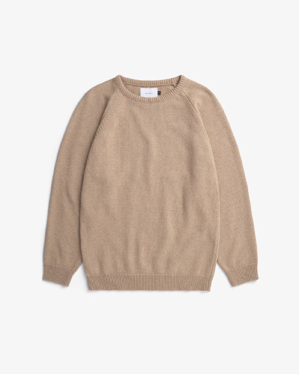 Rotholz Strickpullover Wollmischung - Beige Vatertagsangebot