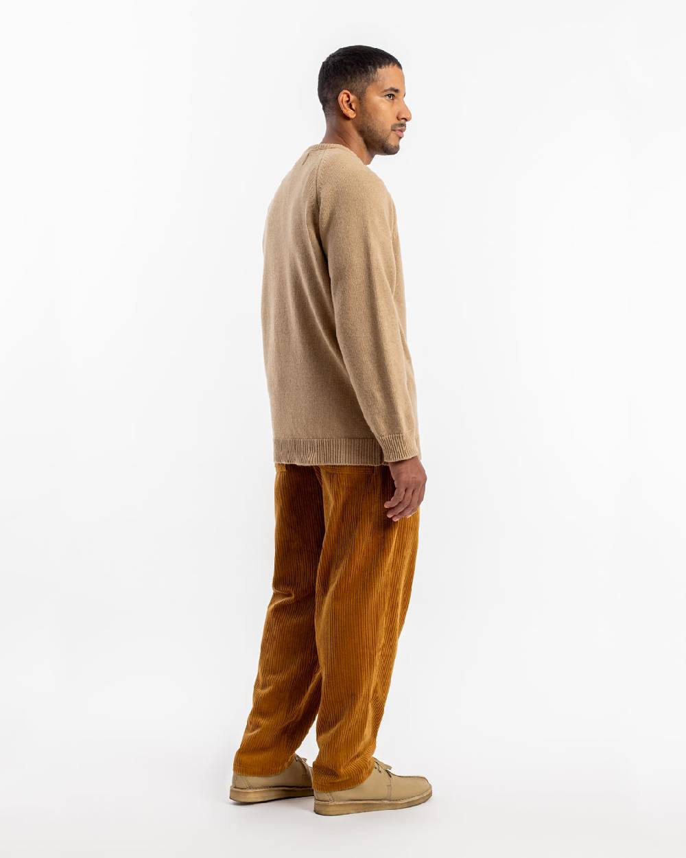 Rotholz Strickpullover Wollmischung - Beige Vatertagsangebot