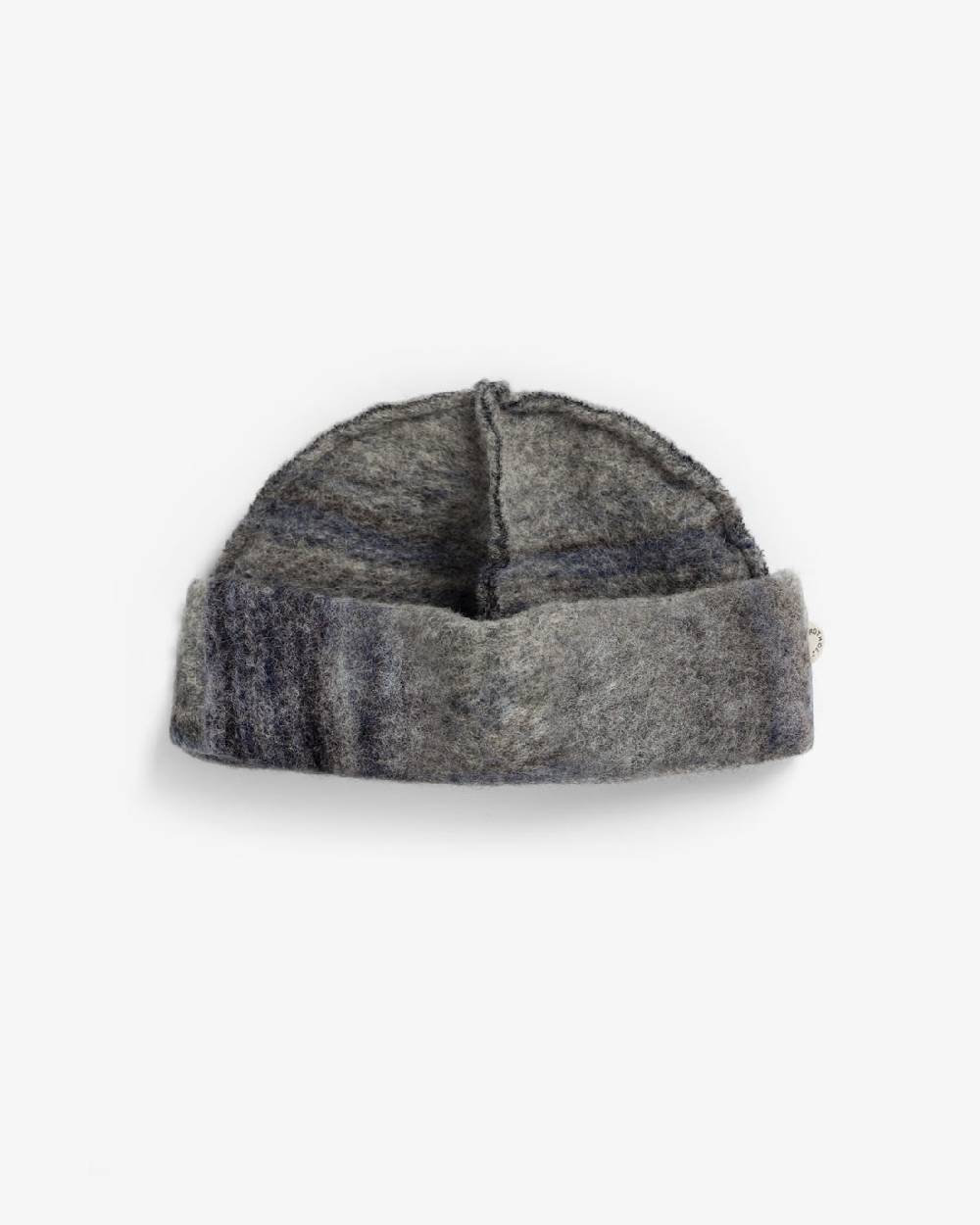Rotholz Toque Bio Wollmischung - Grau Gestreift Bis zu 50% Rabatt