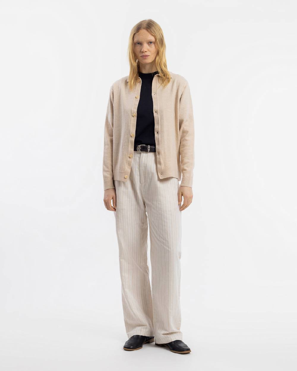 Rotholz Strick Shirt Merinowolle - Sand 50% Rabatt mit kostenlosem Versand